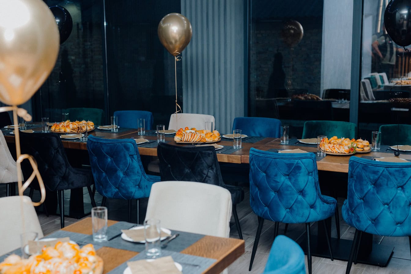 Interior of Spingere restaurant